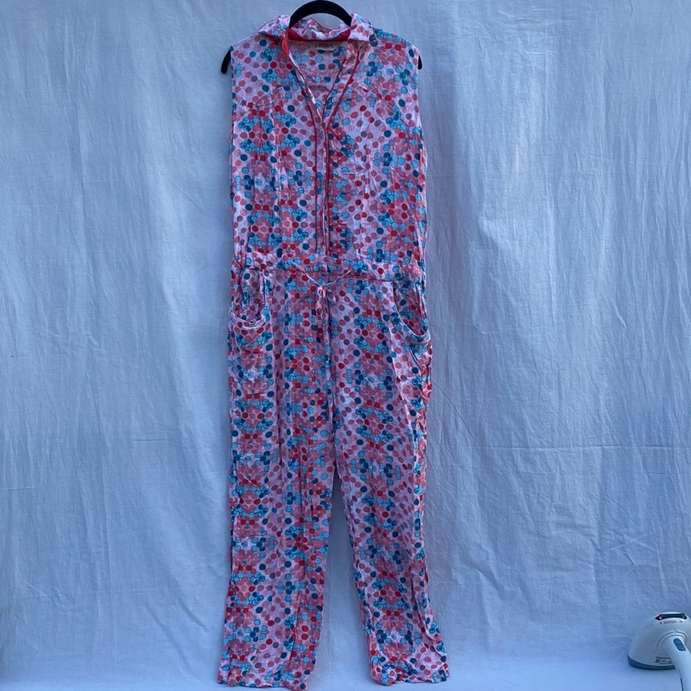 Biba Polka Dot Sleeveless Pyjama Romper